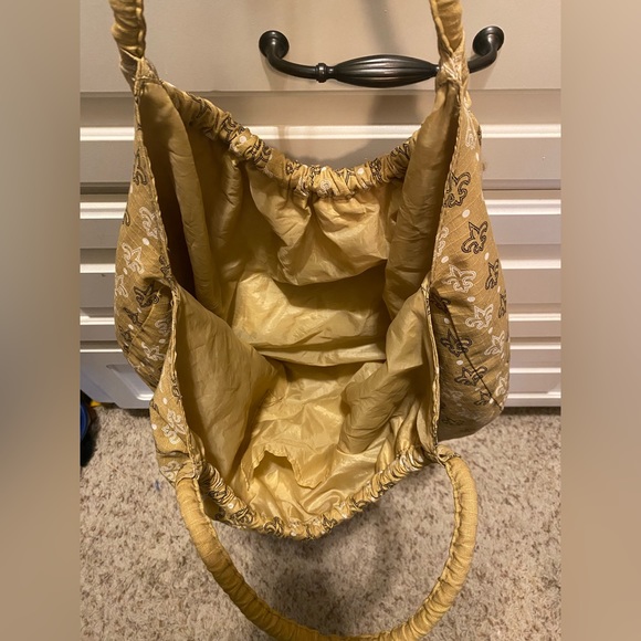 NFL Saints Large Shoulder Totebag - Picture 3 of 9